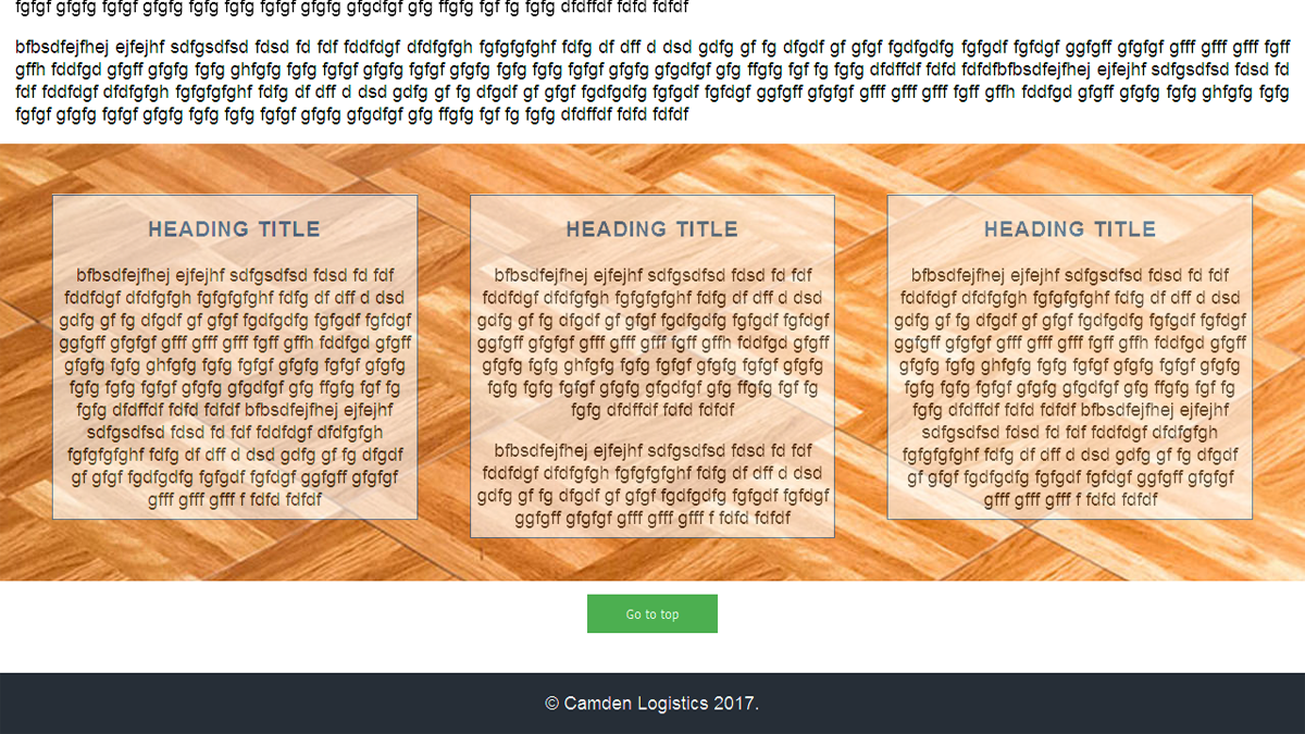 Web Design by Mwas Designs, Print and Signage for Camden Logistics | Design #16183492