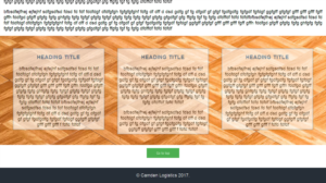 Web Design by Mwas Designs, Print and Signage for Camden Logistics | Design: #16183492