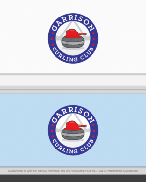 Garrison Curling Club | Logo-Design von AD-X