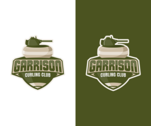 Garrison Curling Club | Logo-Design von VGB