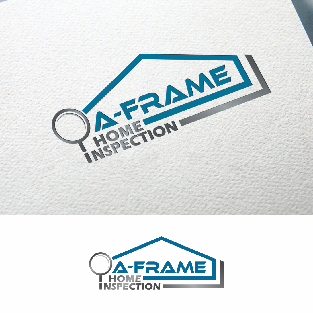 Logo Design by Arham Hidayat for A-Frame Home Inspection | Design #16224195