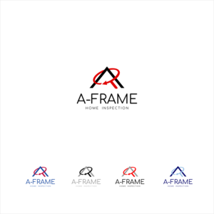 Logo Design by kolevvp for A-Frame Home Inspection | Design: #16187644