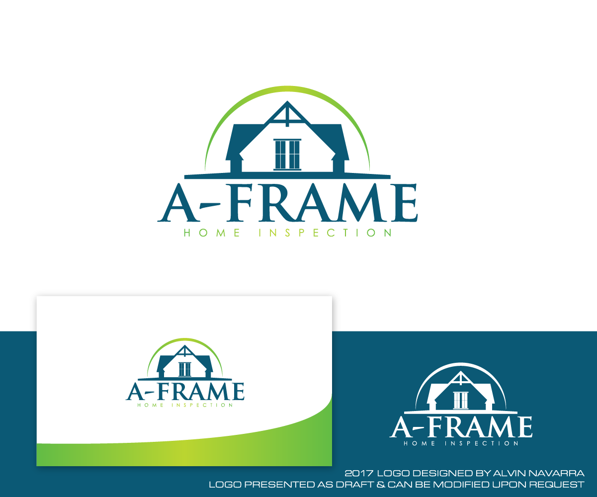 Logo Design by alvinnavarra for A-Frame Home Inspection | Design #16189631