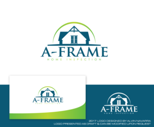 Logo Design by alvinnavarra for A-Frame Home Inspection | Design: #16189631