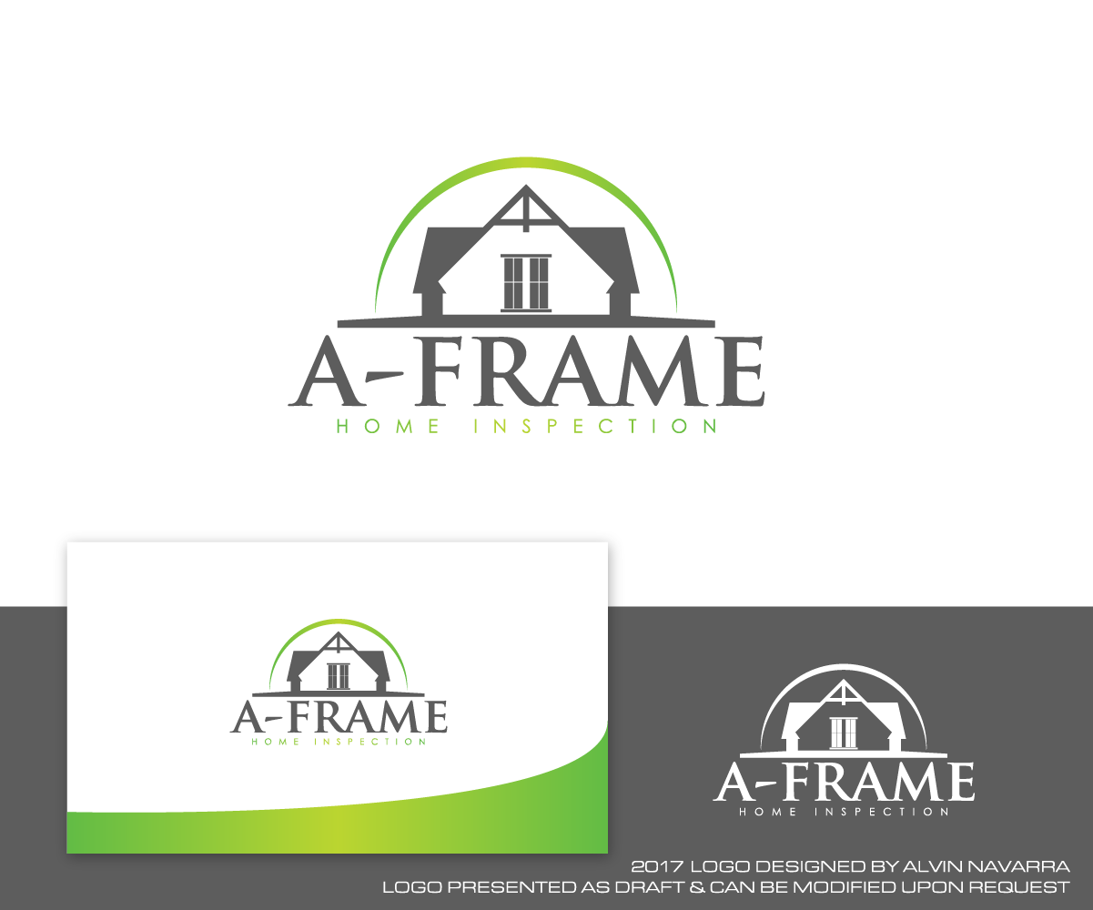 Design de Logo par alvinnavarra pour A-Frame Home Inspection | Design #16189638