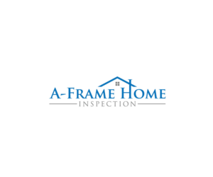 Logo Design by asman for A-Frame Home Inspection | Design: #16196347