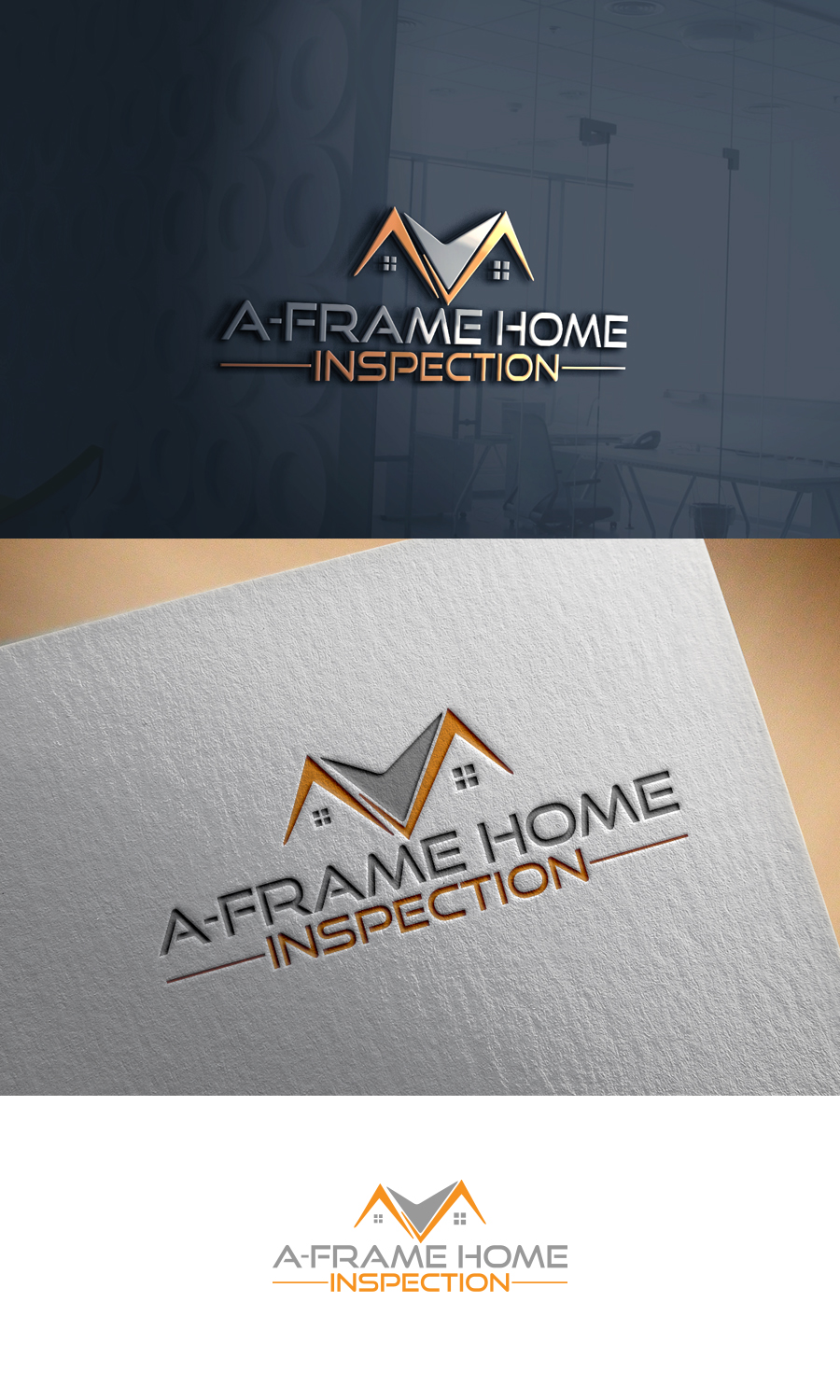 Design de Logo par supercreative pour A-Frame Home Inspection | Design #16195370
