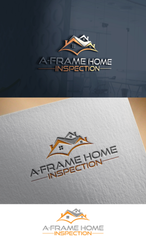 Logo Design by supercreative for A-Frame Home Inspection | Design: #16195371