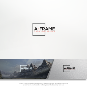 Logo Design by groomfox for A-Frame Home Inspection | Design: #16197607
