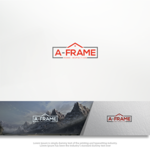 Logo Design by groomfox for A-Frame Home Inspection | Design: #16197613