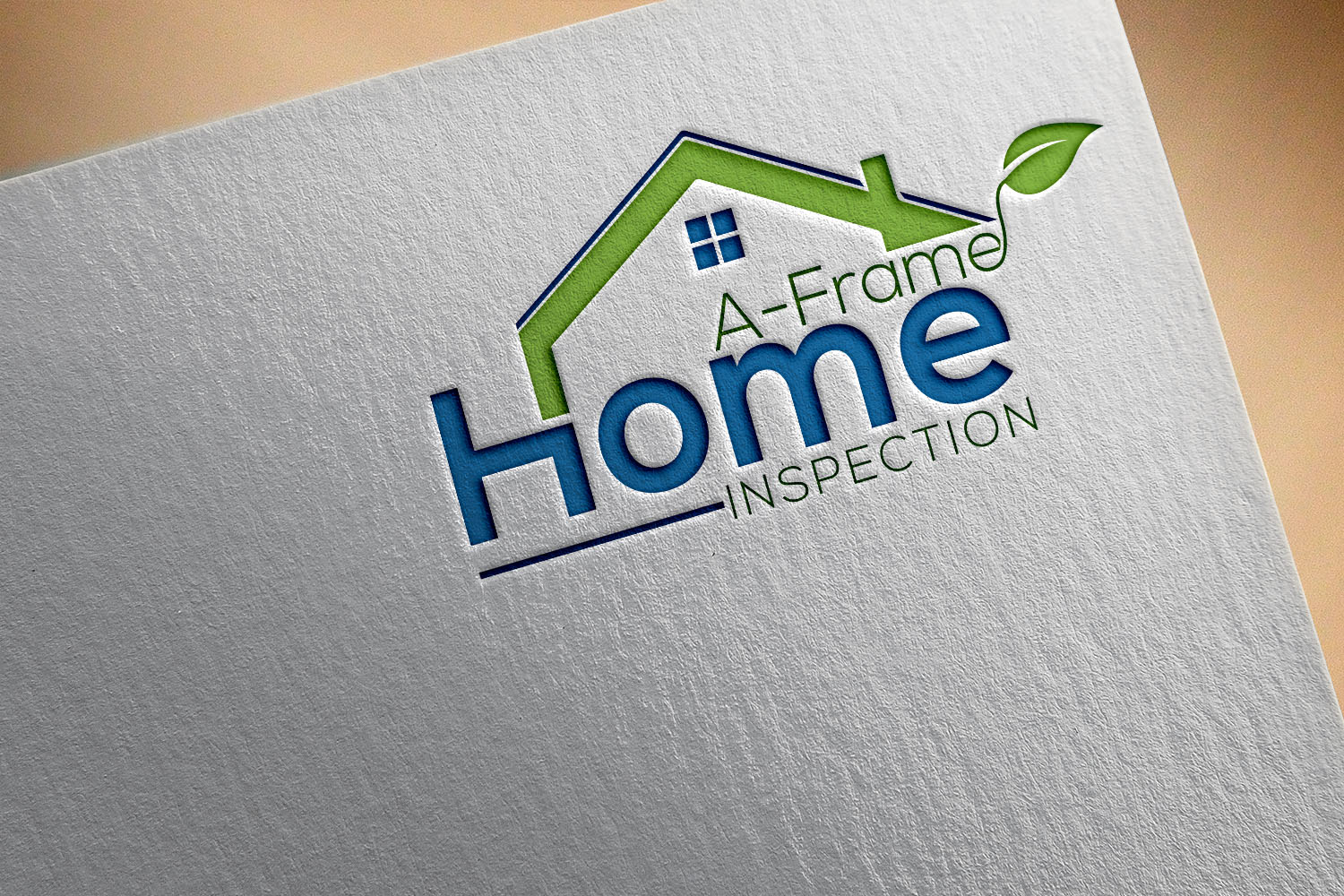 Logo Design by roman reings for A-Frame Home Inspection | Design #16194323