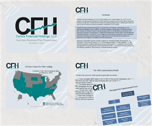 Design de PowerPoint par designature pour Carrick Restaurant Group, LLC | Design : #2646402