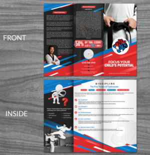 Flyer Design by debdesign for Master Taekwondo, Inc. | Design: #16171224