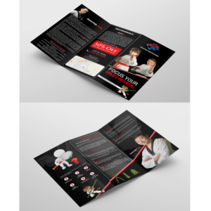 Flyer Design by creative.bugs for Master Taekwondo, Inc. | Design: #16172606