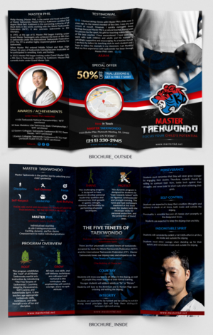 Flyer Design by SAI DESIGNS for Master Taekwondo, Inc. | Design: #16171272