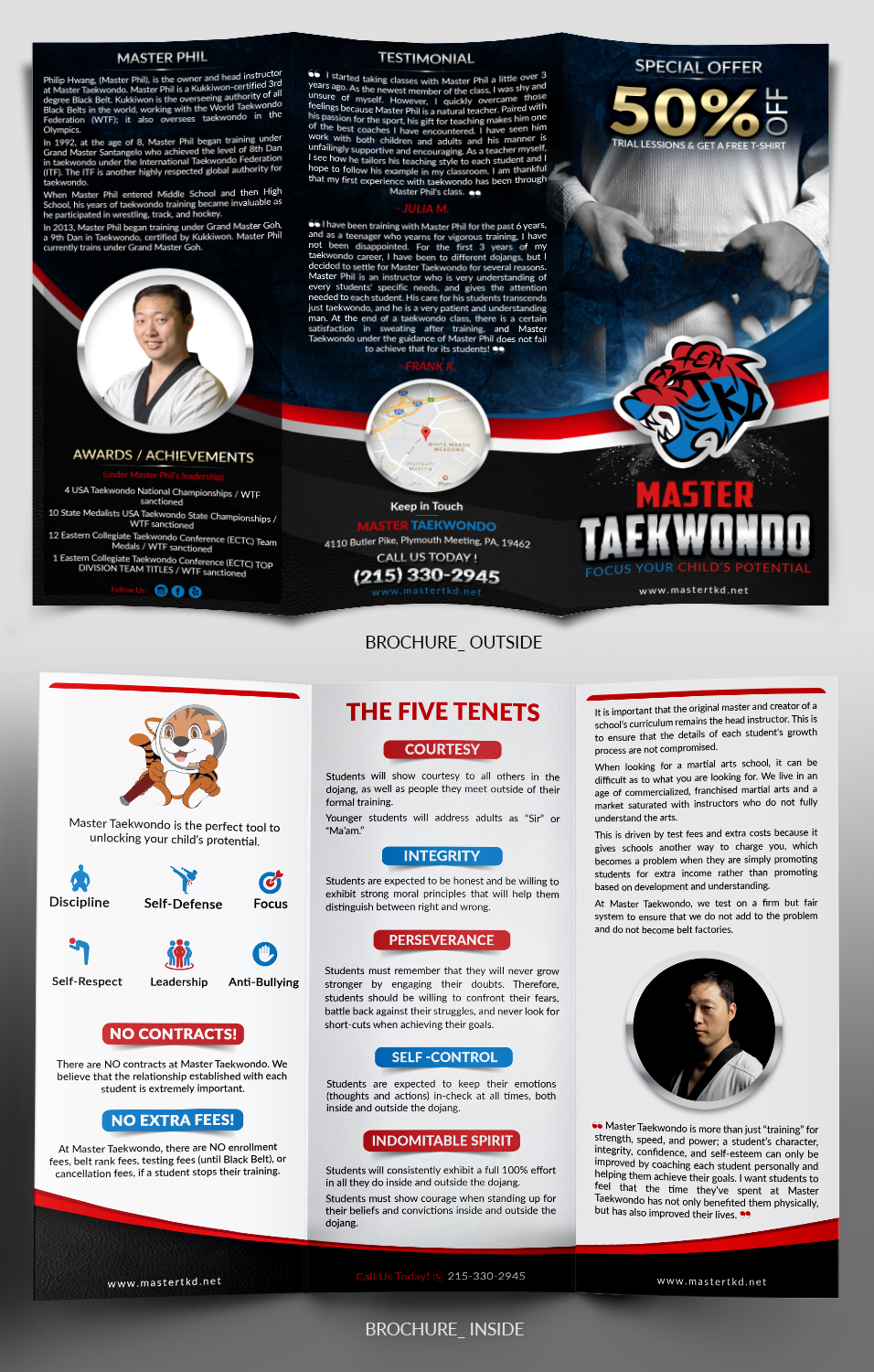 Diseño de Flyer por SAI DESIGNS para Master Taekwondo, Inc. | Diseño #16215256