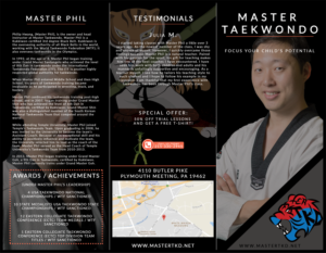 Flyer Design by Awais.es32 for Master Taekwondo, Inc. | Design #16172643