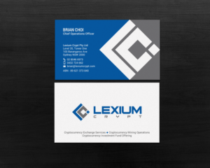 Business Card Design by chandrayaan.creative for Essen Capital Group | Design: #16161421