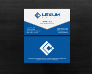 Business Card Design by chandrayaan.creative for Essen Capital Group | Design: #16161762