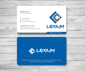 Business Card Design by Graphic Flame for Essen Capital Group | Design: #16163307