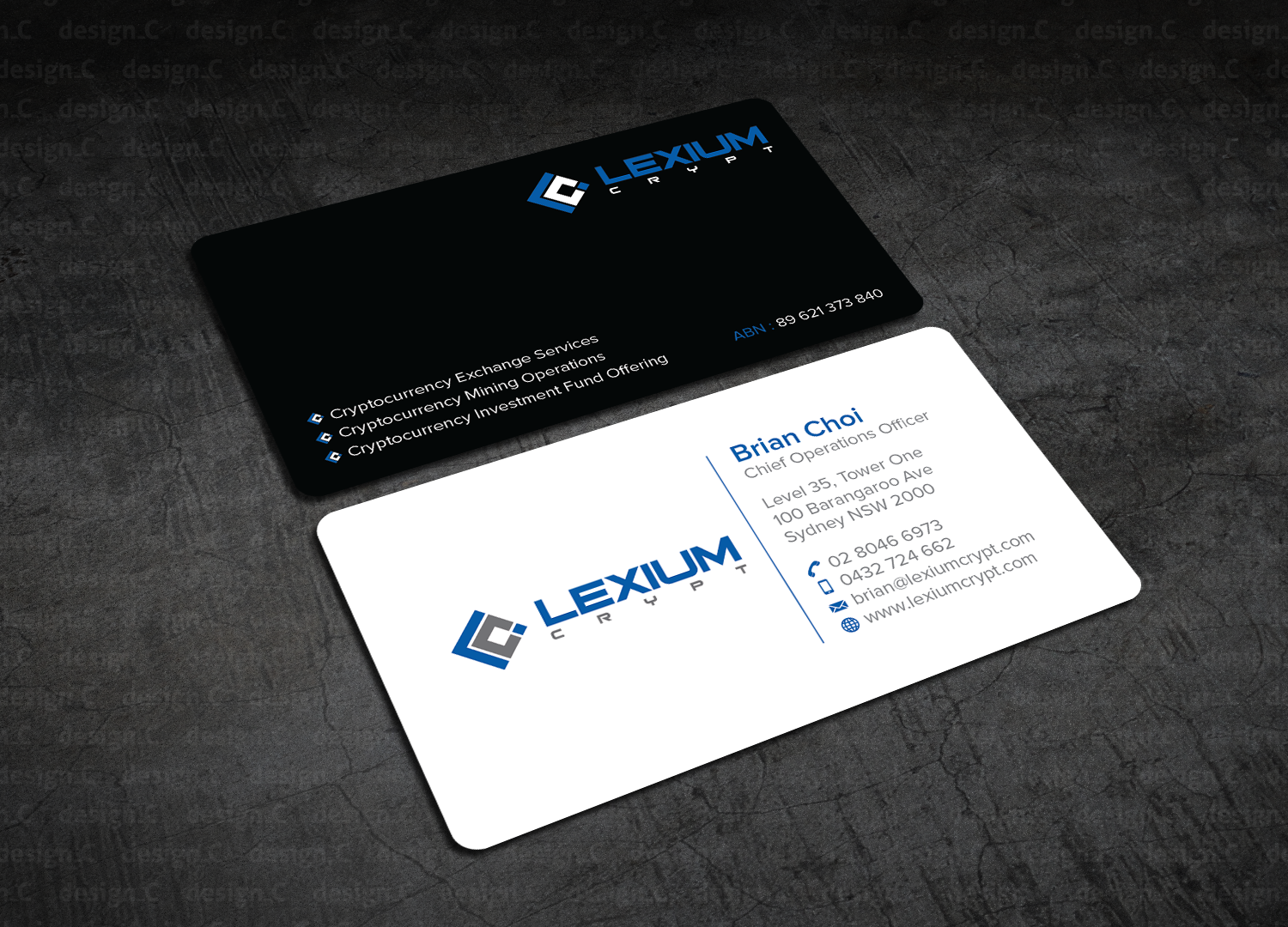 Business Card Design by design_C. for Essen Capital Group | Design #16199397