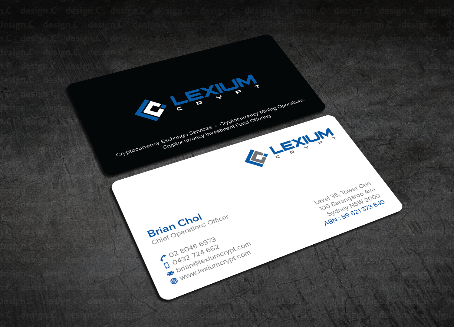 Business Card Design by design_C. for Essen Capital Group | Design #16199405