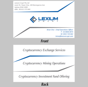 Business Card Design by An Chevan