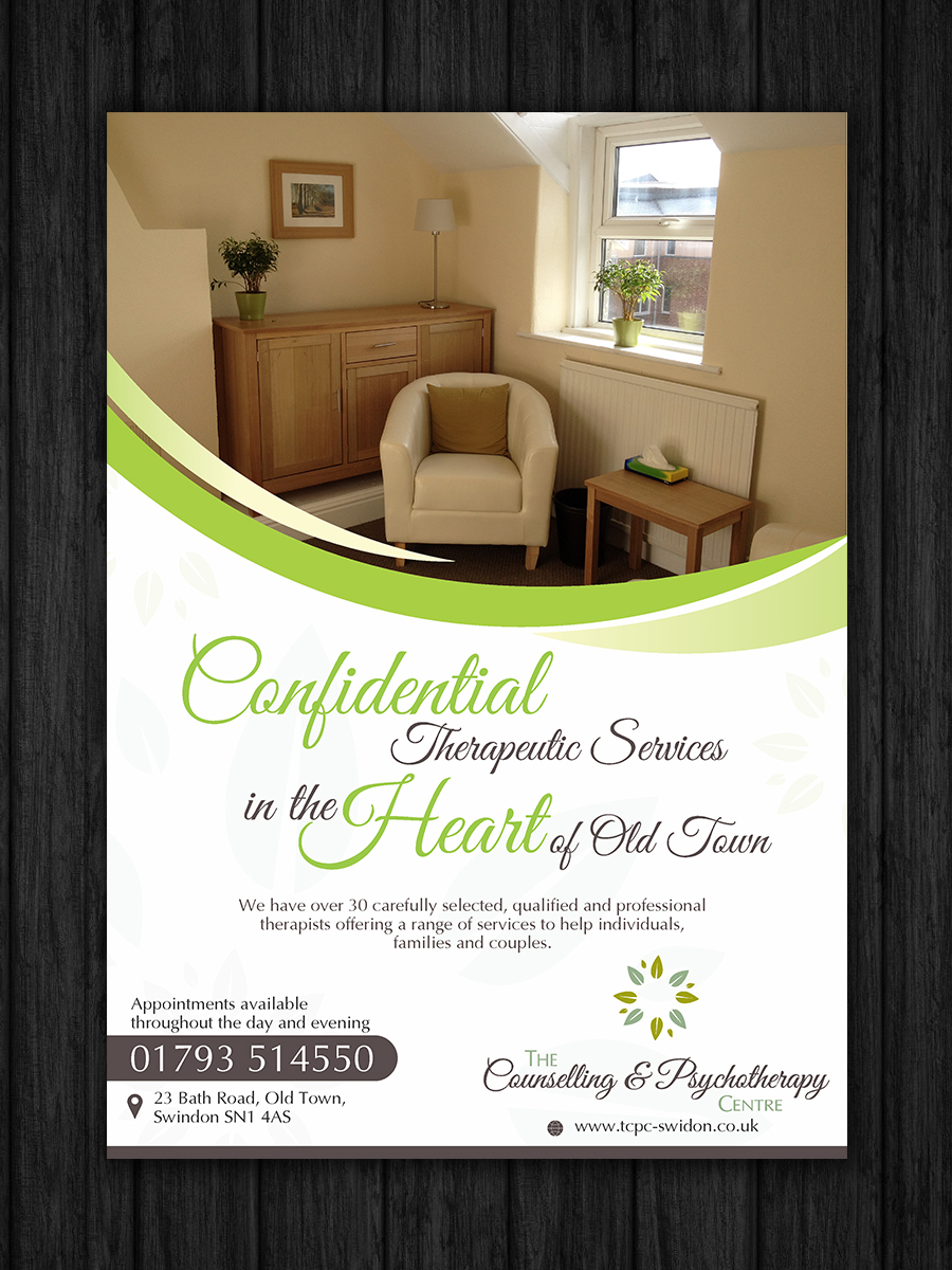 Advertisement Design by ESolz Technologies for The Counselling & Psychotherapy Centre | Design #16163563