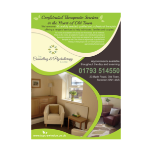 Advertisement Design by xAPx for The Counselling & Psychotherapy Centre | Design: #16207085