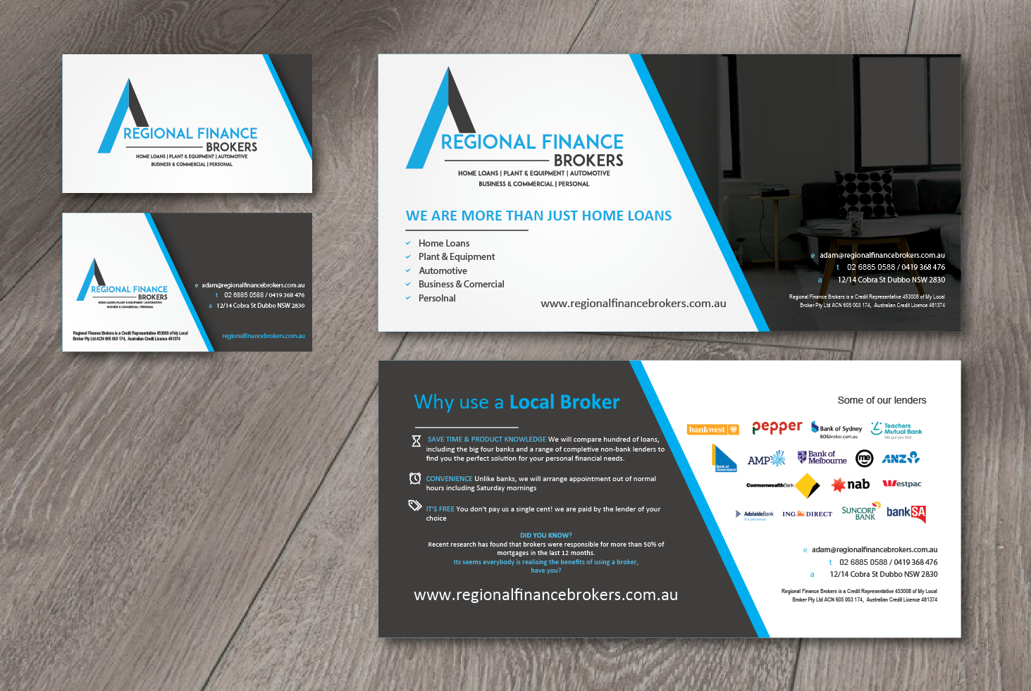 Flyer Design by alex989 for Regional Finance Brokers | Design #16173307