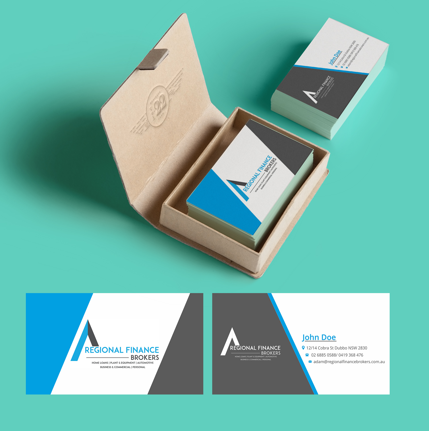 Diseño de Flyer por ecorokerz para Regional Finance Brokers | Diseño #16159151