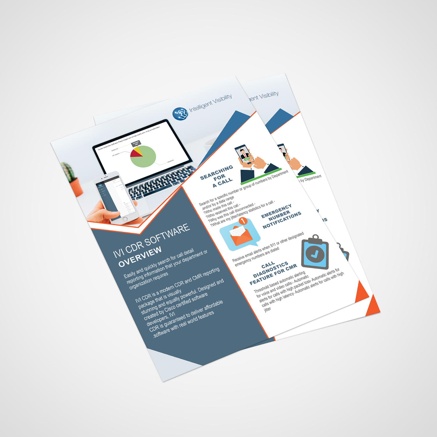 Design de Flyer par Osama Soliman pour Intelligent Visibility | Design #16191513