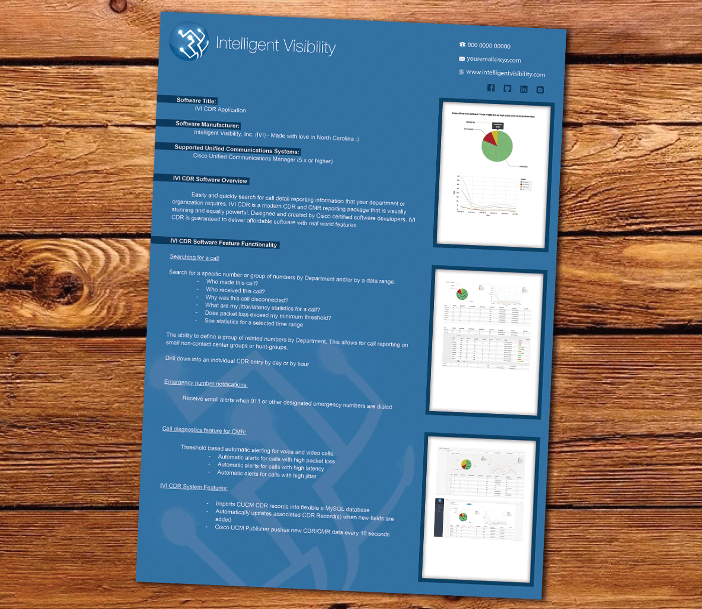 Diseño de Flyer por Riz' para Intelligent Visibility | Diseño #16201264