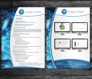 Flyer Design by debdesign for Intelligent Visibility | Design: #16163737