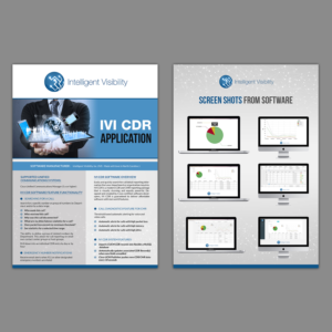 Flyer Design by creative.bugs for Intelligent Visibility | Design: #16164036
