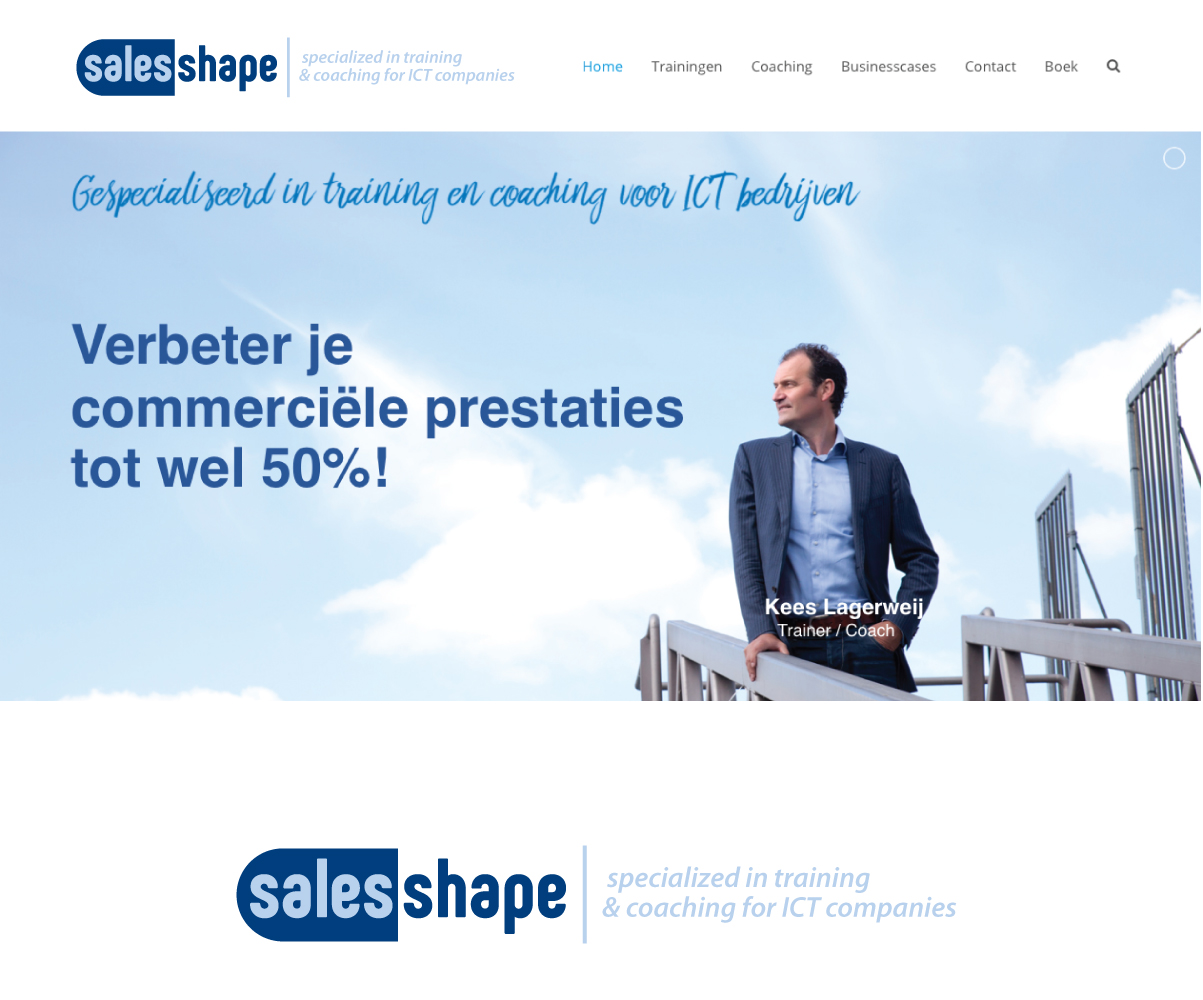 Logo Design by Alien Cookie for SalesShape BV | Design #16180714