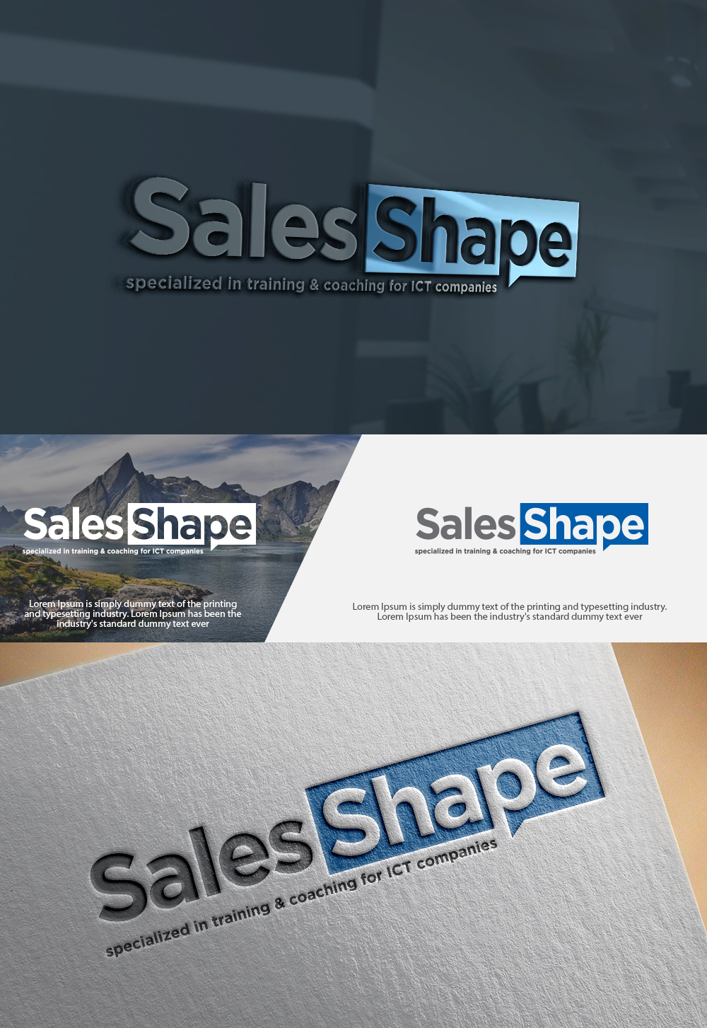 Logo Design by :) for SalesShape BV | Design: #16210432