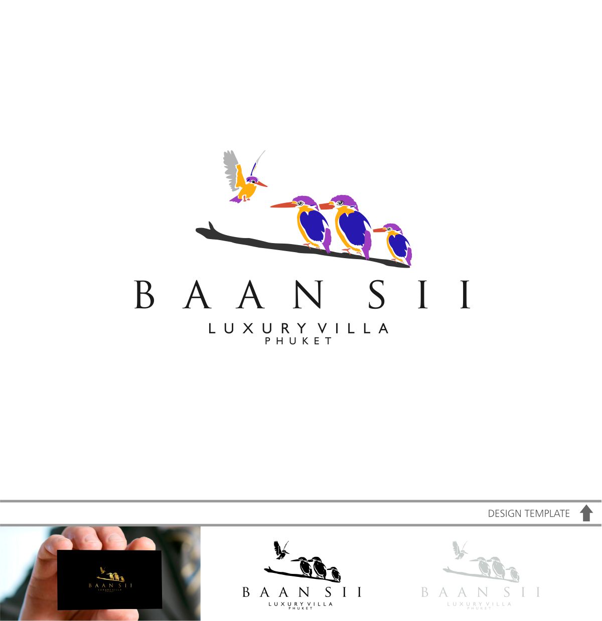 Logo Design by DesignMX (Renan Mejia) for Pink Elephant Villas | Design #16247056