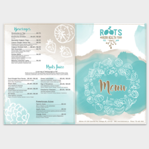 Menu Design by Lesaba Design for this project | Design: #16336159