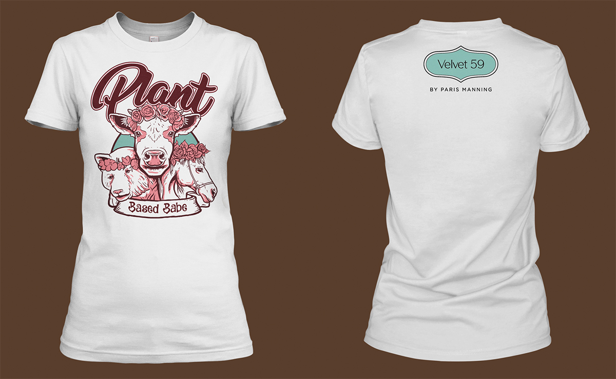 T-Shirt-Design von theodorusdick14 für Velvet 59 by Paris Manning | Design #16167027