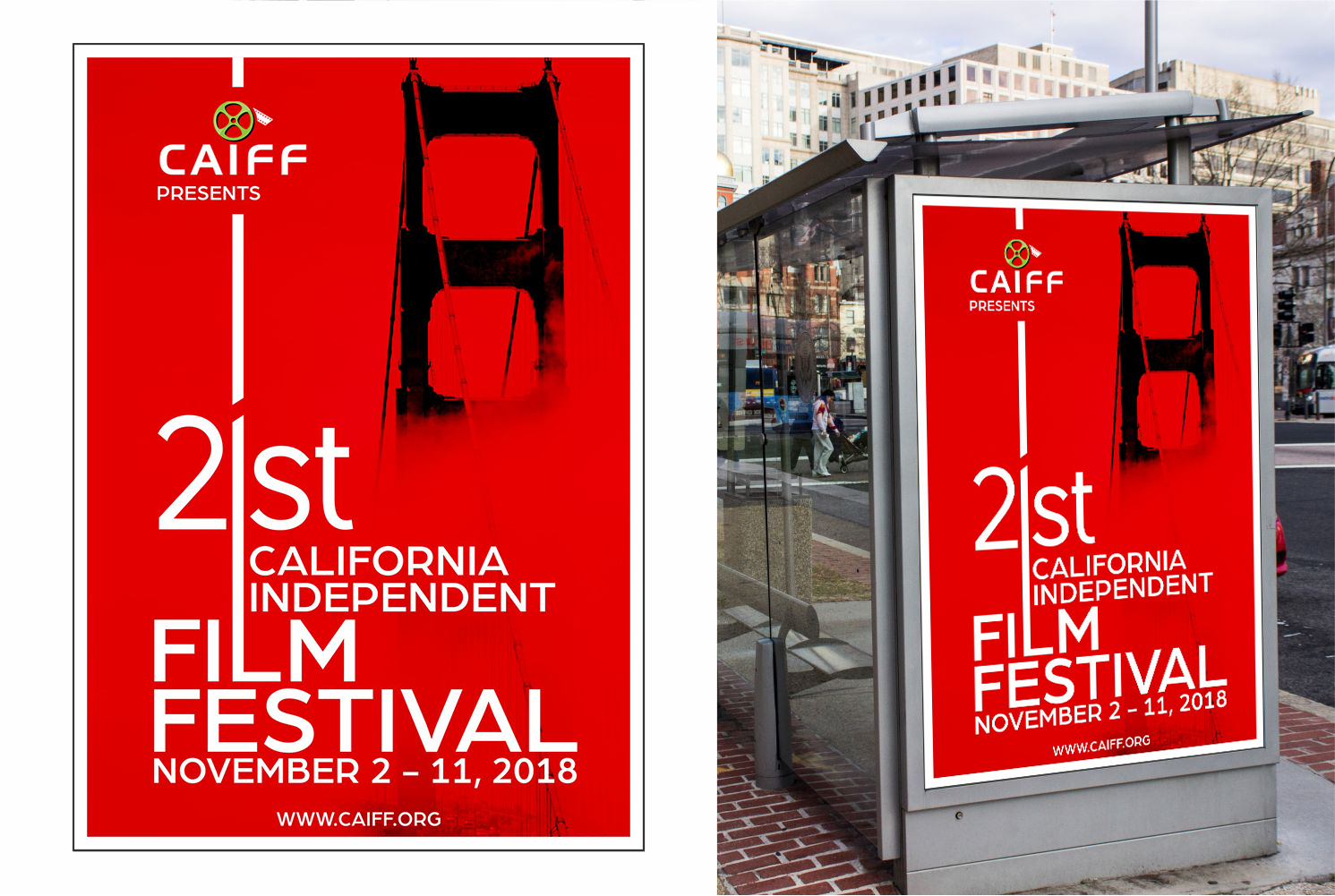 Poster-Design von AdrianSirbDesign für California Independent Film Festival | Design #16287622