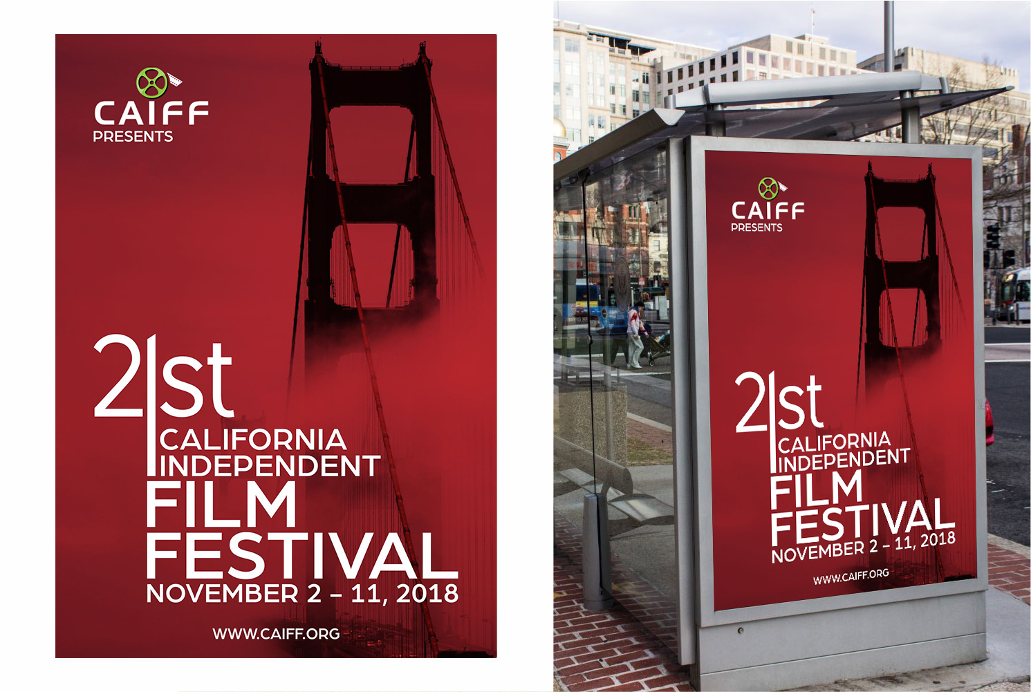Diseño de Póster por AdrianSirbDesign para California Independent Film Festival | Diseño #16287636