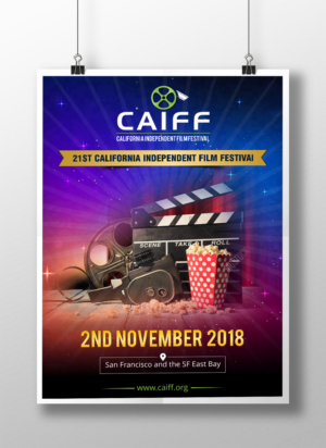 Poster Design by ecorokerz for California Independent Film Festival | Design #16206254