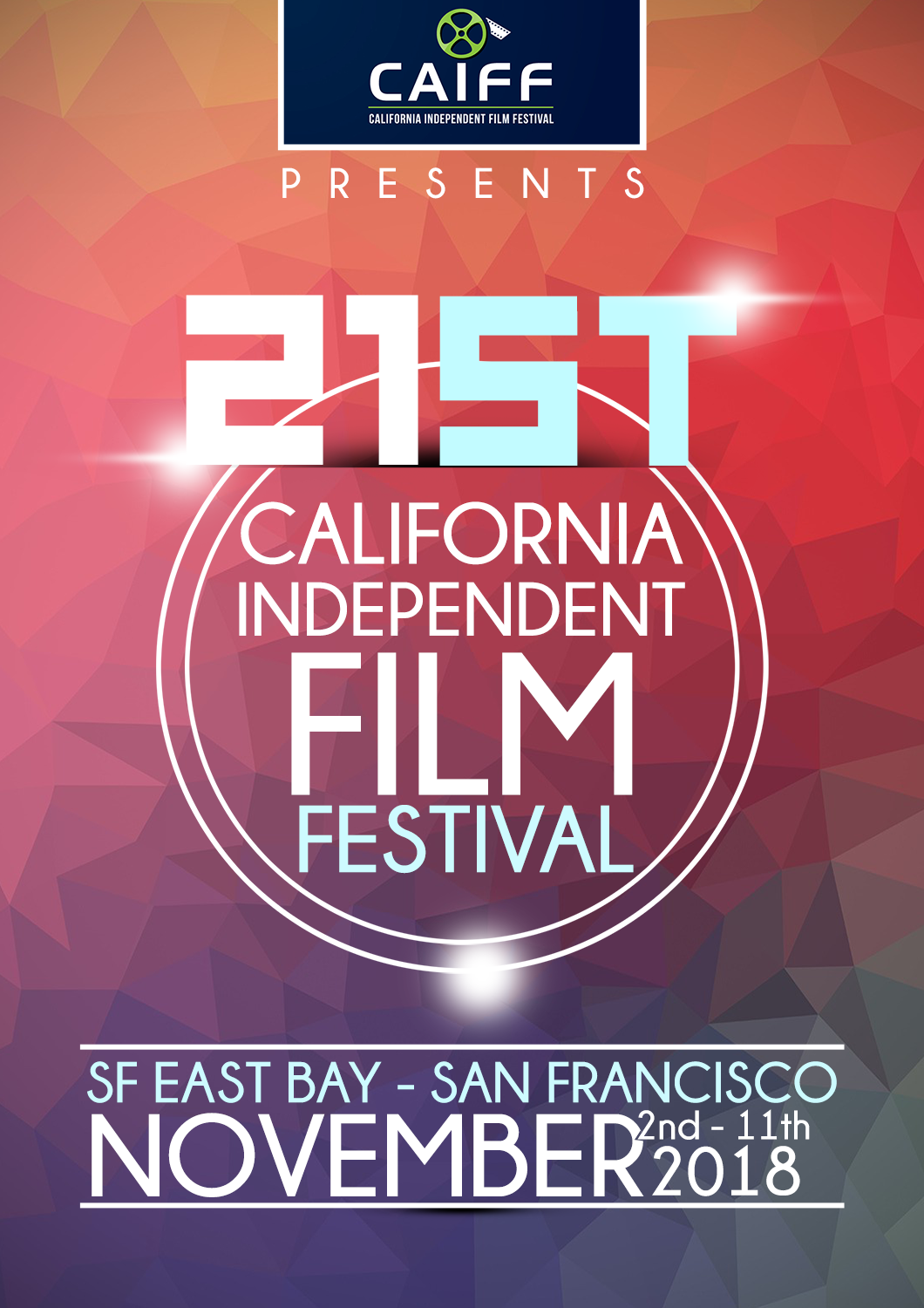 Poster Design by Elijah Aboagye for California Independent Film Festival | Design #16219836