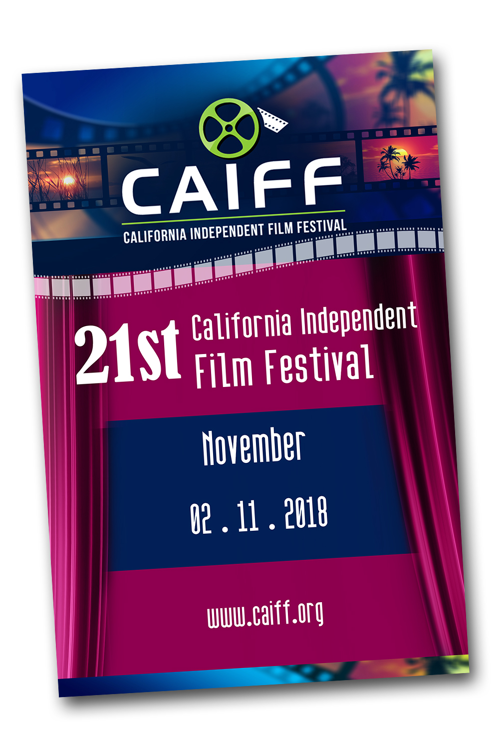 Poster Design by Ann_RS - Anelia for California Independent Film Festival | Design #16252575
