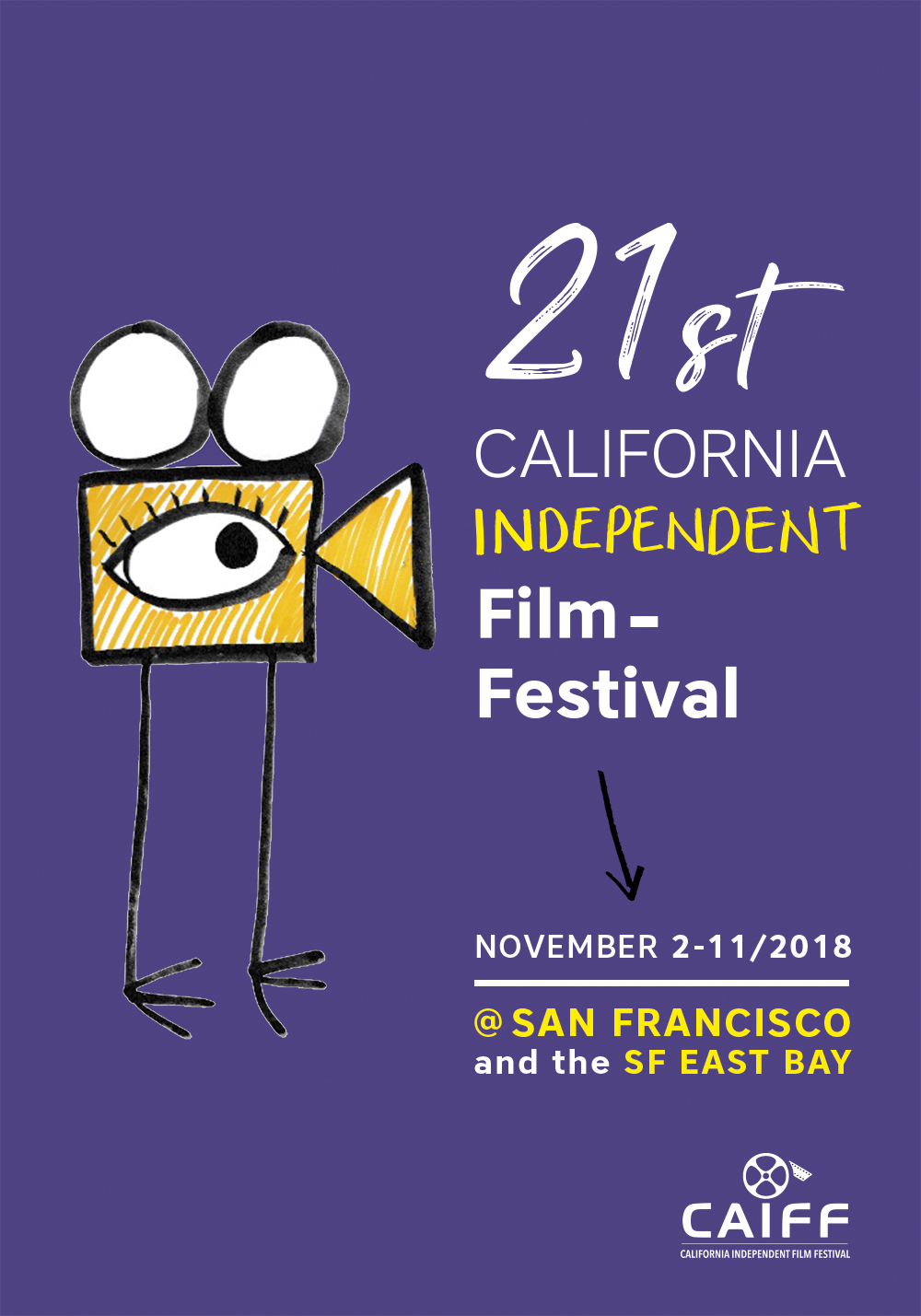 Poster Design by Loriens for California Independent Film Festival | Design #16297444