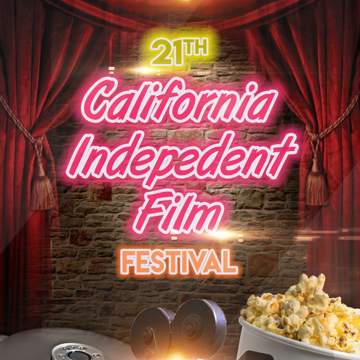 Design de Poster par Naathing pour California Independent Film Festival | Design #16179097