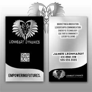 Business Card Design by glndkat for this project | Design: #618459