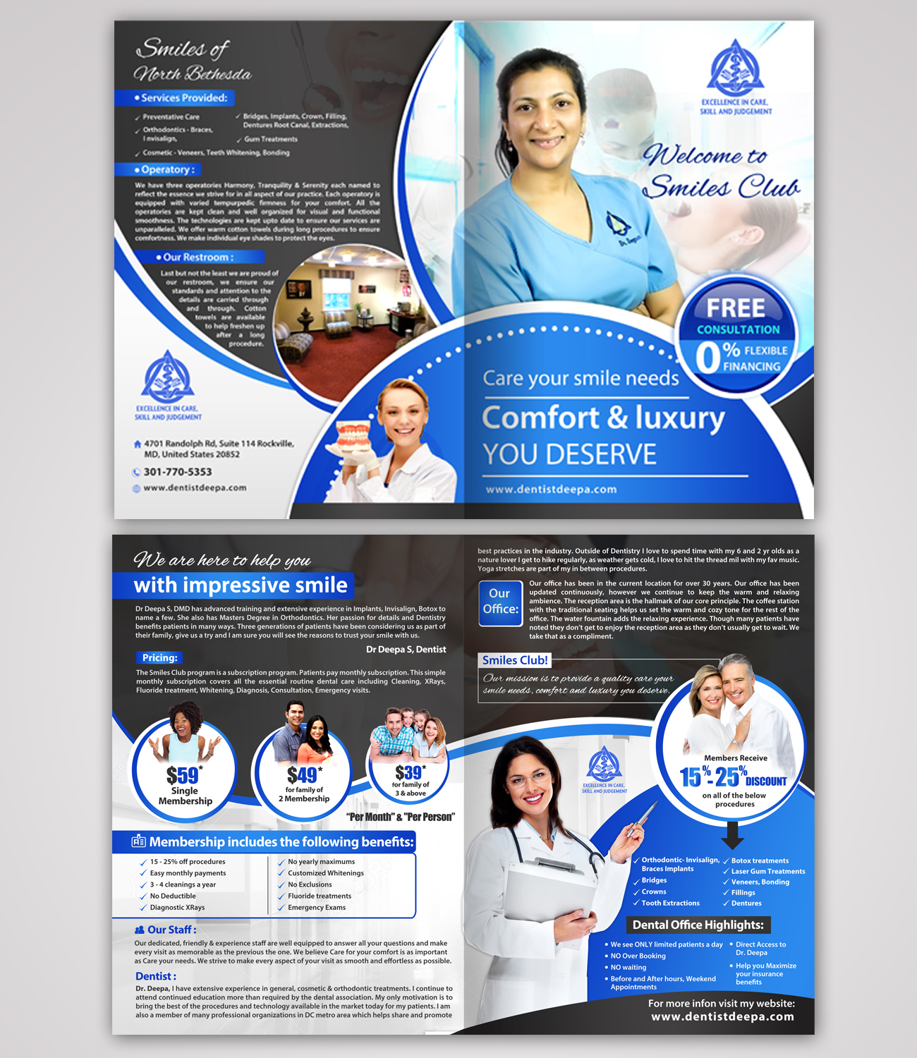 Brochure Design by Deepak_9_Malhotra for optional | Design: #16321768