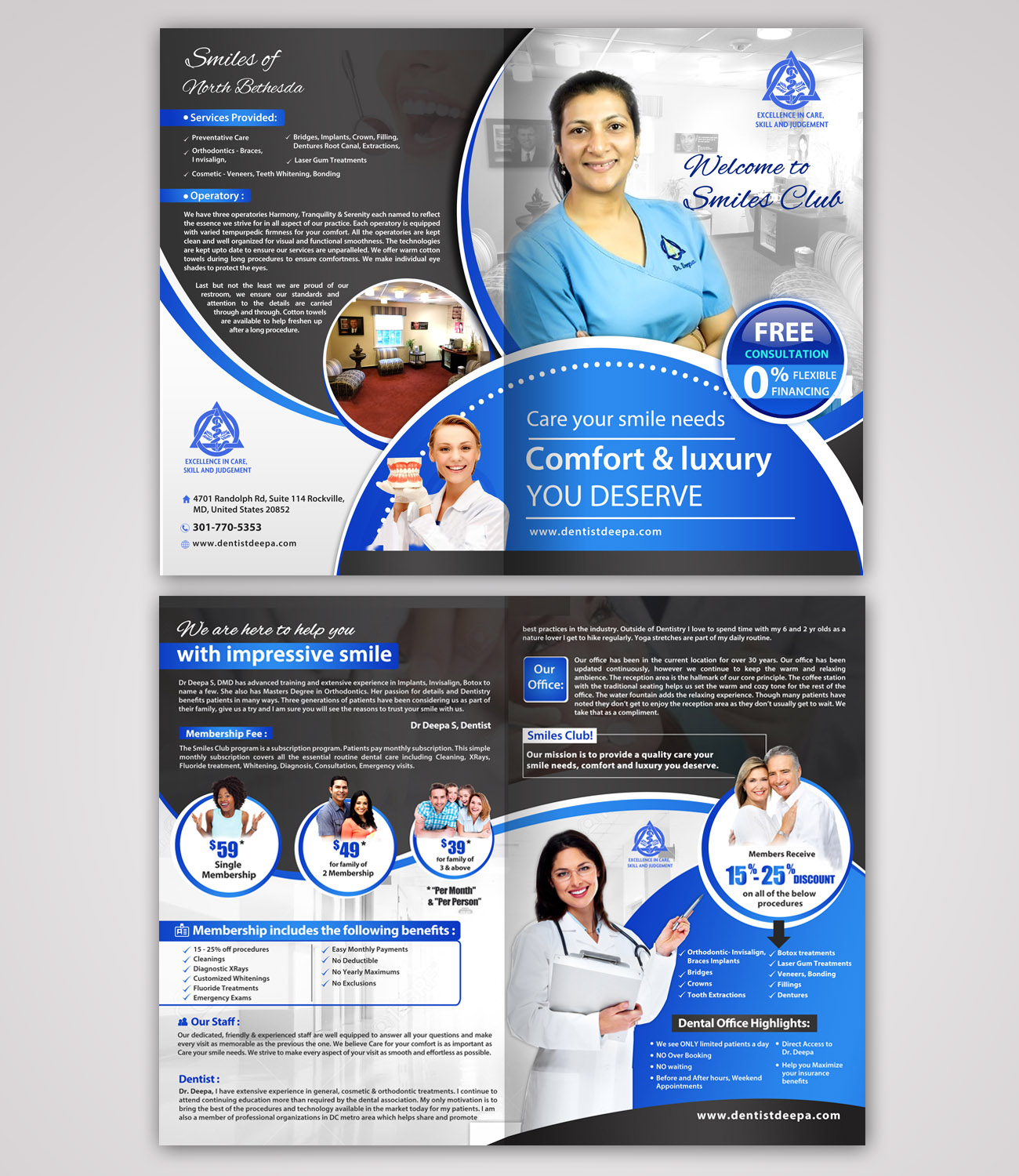 Brochure Design by Deepak_9_Malhotra for optional | Design #16381369